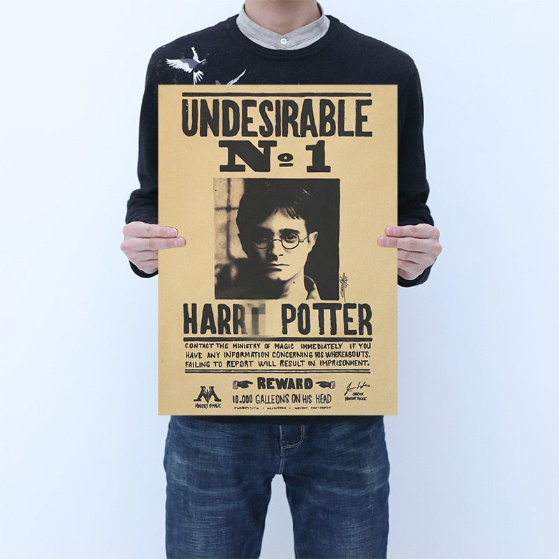 Harry Potter Wanted Poster  35*50.5 cm