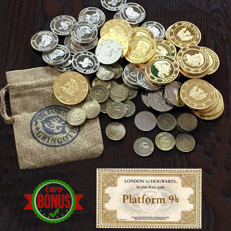 Gringotts Bank Coins Wizarding World