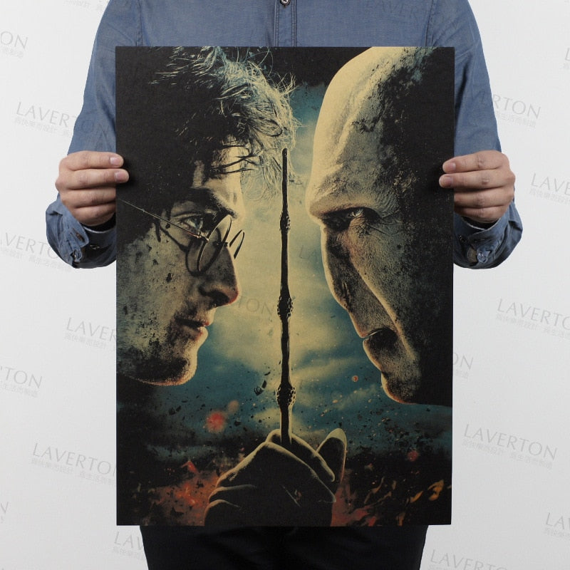 Harry Potter and Voldemort Poster