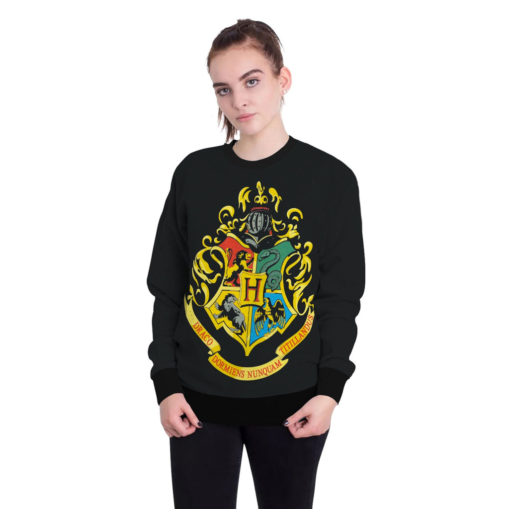Hogwarts Black Hoodie Coat Sweatshirts