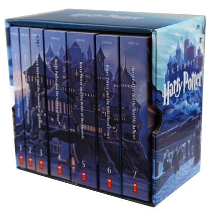 7 Books Box Set J.K. Rowling Harry Potter Book Collection Series