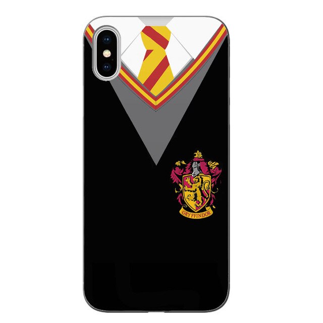 Harry Potter Comics Gryffindor for iPhone X Case 5S 6 6S 7 Plus X XS Max XR  for Capa iPhone 8 Case