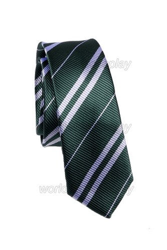 Slytherin House Cosplay Necktie